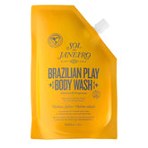 Sol de Janeiro Brazilian Play refill pouch front view for plastic-saving hydration