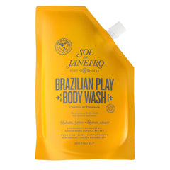 Sol de Janeiro Brazilian Play refill pouch front view for plastic-saving hydration
