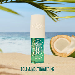 Sol de Janeiro Cheirosa 39 bottle top captures cap detail and premium scent.