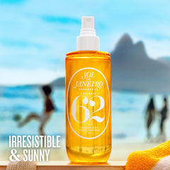 Sol de Janeiro Cheirosa 62 fragrance mist 240 ml ready for on-the-go spritz.