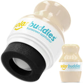 Solar Buddies roll-on sponge applicator enables quick even sunscreen application.