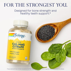 SOLARAY Capsules close-up displaying 180-count bottle and easy-to-swallow form