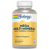 SOLARAY Mega Multi Mineral bottle front suggests daily mineral support.