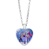 Solaviya Korea Pop Necklace colorful heart closeup for vibrant everyday styling