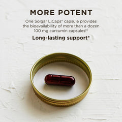 Solgar NovaSOL technology graphic emphasizing enhanced absorption.