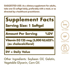 Softgels inside Solgar bottle ready for daily immune support