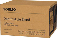 Solimo 100-count donut-style pods for bulk brewing