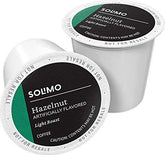 Solimo hazelnut coffee pods box with rich aroma for a smooth morning cup