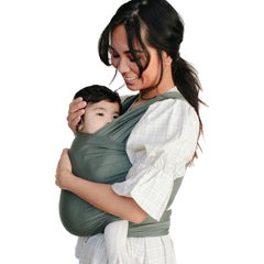 Solly Baby Wrap buttery-soft TENCEL Modal fabric offers breathable comfort.
