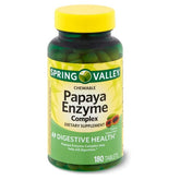 Somall Spring Valley Papaya Enzyme Complex pack 2 image shows two bottles for convenient daily use