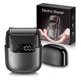 Sonatraxs electric razor in compact travel design ideal for on-the-go grooming