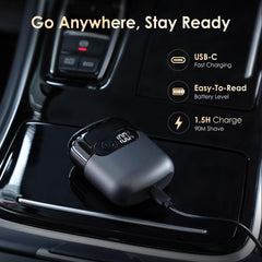 USB-C fast charging indicator showing quick power top‑ups