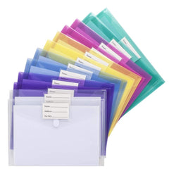 Sooez folder set demonstrates A4 and US letter compatibility for students and professionals.