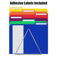 Sooez erasable labels for flexible folder organization
