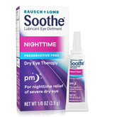 Soothe preservative-free eye ointment for nighttime moisture and relief.