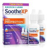 Soothe XP Eye Drops bottle pour showing quick moisture relief.