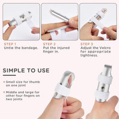 Sopito splint designed for left or right hand for flexible use