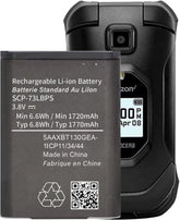 Soseieiu SCP-73LBPS battery front view, reliable replacement for phone power.