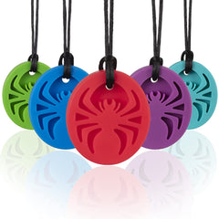 SOSKYGELO Spider Sensory Necklace front texture for calm focus.