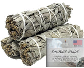 Soul Sticks white sage smudge sticks 4 inch pack for home cleansing and ritual ambiance.
