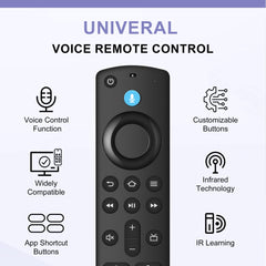 Souppzoe remote for Fire Stick 4K Max with quick setup and voice search.