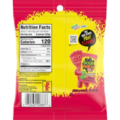 Sour Patch Kids bulk pack on display, emphasizing freshness in sealed bags
