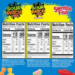 SOUR PATCH KIDS watermelon candy box, front view, adds a summery flavor to snacking