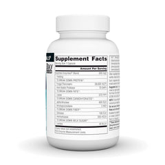 Source Naturals Essential Enzymes capsules close up for daily digestive support.