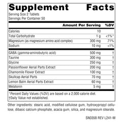 Source Naturals NightRest bottle front with label visible