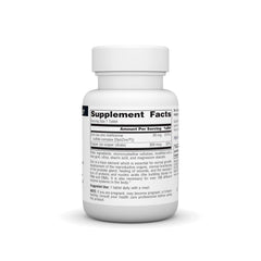 Close-up of OptiZinc tablets showing the zinc methionine complex for potential better absorption.