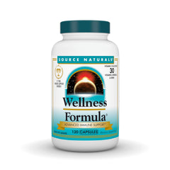Source Naturals Wellness Formula bottle front for daily immune support.
