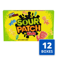 Close view of Sour Patch Kids signature mischief shapes for playful snacking