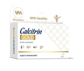Soy Sano Calcitrin Gold bottle close-up for mobility support.