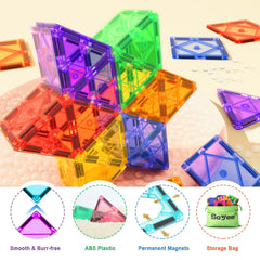 Soyee colorful rainbow tiles boost color recognition and spatial exploration.