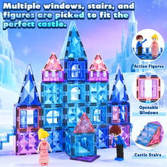 Soyee Magnetic Tiles Two Dolls included for roleplay adventures