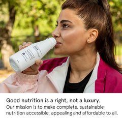 Soylent Original multipack display on shelf for convenient purchase.