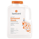 SpaGuard Enhanced Spa Shock 6lb bag emphasizes water clarity and odor control