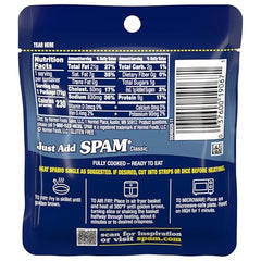 SPAM Classic macaroni-cheese adds hearty flavor to dinner.