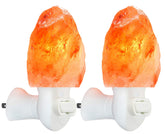 Spantik pink Himalayan salt lamp hand carved adds warm glow to any room.