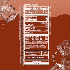 Pouring Sparkling Ice Shoppe Root Beer into a glass showing bold flavor and bubbles