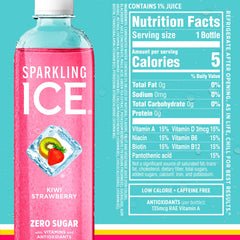 Sparkling Ice Starburst Red black cherry can showcasing bold flavor and vitamins