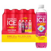 Sparkling Ice Starburst Red kiwi strawberry can with zero sugar and real fruit flavor