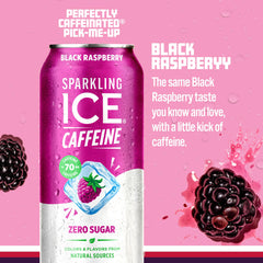 Sparkling Ice vitamins badge highlighting B6, B12, and E for daily support
