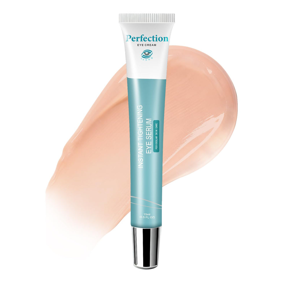 Spec Ask Instant Eye Lift Serum bottle, compact for on-the-go tightening.