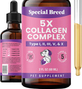 Special Breed Premium Collagen for Dogs bottle front view supports joint comfort