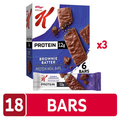 Special K Bar Protein Brownie Batter in a gym bag for on-the-go fuel.