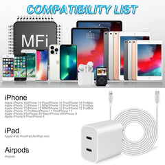 SpeedScope USB-C to Lightning cable, 6ft, durable and reliable