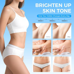 Sperandi Skin Brightening Cream texture closeup shows lightweight, non-greasy feel.