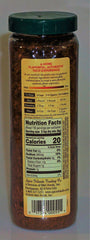 Spice Islands Premium Taco Seasoning bottle pouring demonstrates quick, flavorful weeknight seasoning.