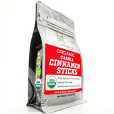 Spice Profile cassia cinnamon sticks in organic pouch for fresh flavor